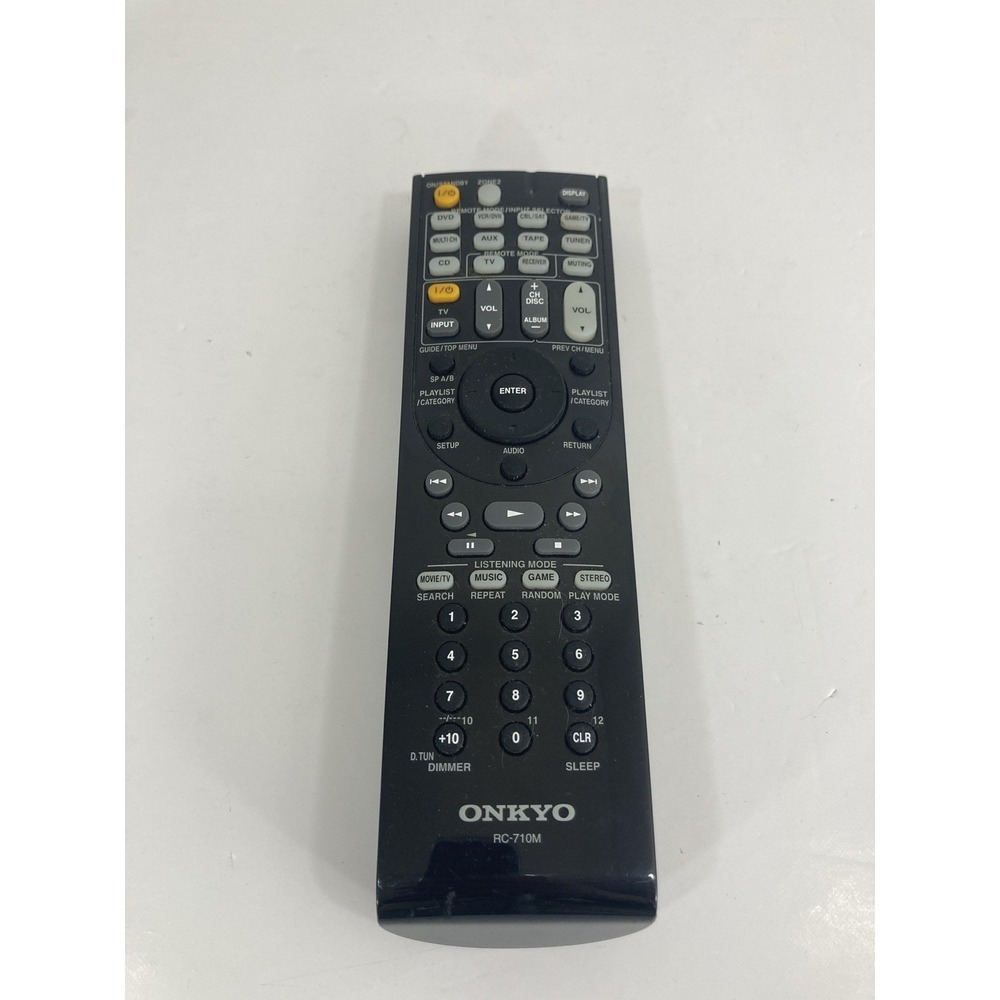 Onkyo RC-710M‎ Remote Control OEM Receiver Tested Working Genuine